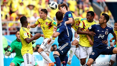 Al inicio marcaron un penal a favor de Japón (Foto: @FIFAWorldCup)