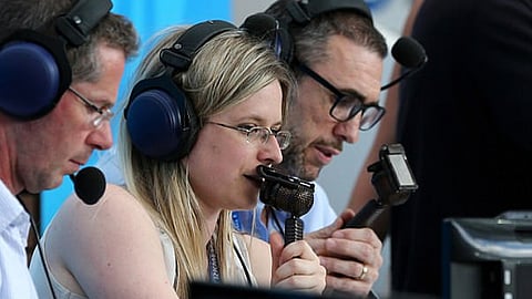 Sparks es una comunicadora británica con amplia experiencia en futbol (Foto: Getty Images)