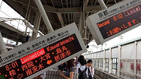 Se habla de edificios derrumbados en las ciudades de Osaka y Takatsuki (Foto: @SismoMundial) 