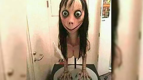 "Momo" es un nuevo juego que circula en la aplicación de mensajería instantánea WhatsApp
 (Foto Facebook: Momo)