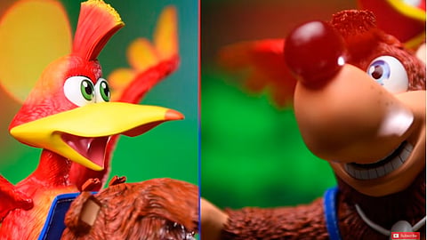 First 4 Figures presentó Banjo-Kazooie figuras (Imagen: captura de video)