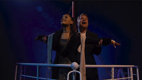 Para terminar, cantaron My Heart Will Go On (Foto: captura de video)