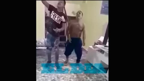 El clip muestra al líder de la banda criminal bailando reggaeton (Foto: Video Captura)