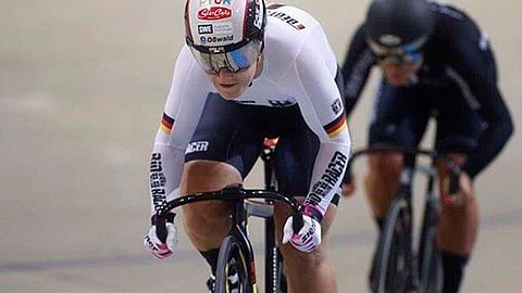 La alemana no podrá volver a lucir su calidad en el ciclismo (Foto:@KristinaVogel)

