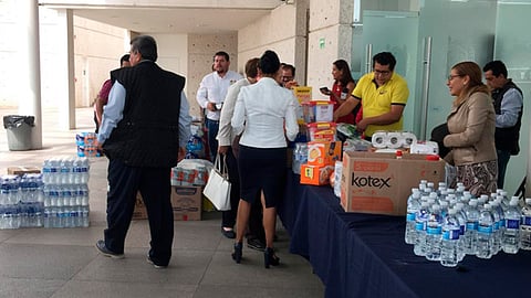 Asisten pasantes de Enfermería y Salud Pública (Foto: Cortesía)