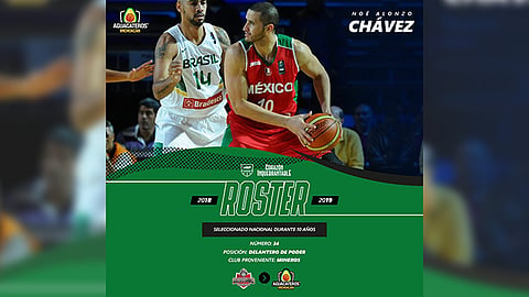 Los Aguacateros de Michoacán arrancan su participación en la Liga Nacional de Baloncesto Profesional el próximo 12 de octubre ante Libertadores de Querétaro (Foto: Cortesía)