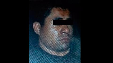 El lugarteniente fue capturado en Tlaquepaque (Foto: @AlertaGDL)
