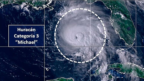 Las autoridades prevén que puede ocasionar inundaciones considerables en el oeste de Cuba (Foto: @conagua_clima)