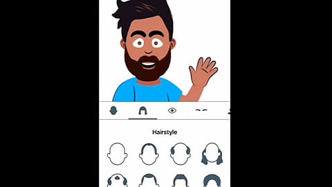 cuando tengas listo tu emoji podrás enviarlo a cualquier chat (Imagen: captura de video)