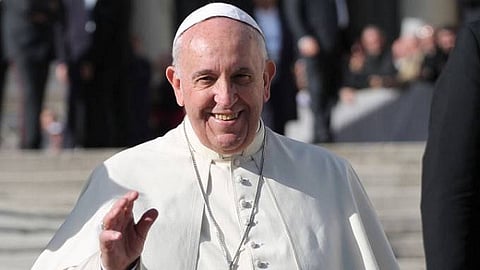 El líder de la Iglesia Católica quizo enfatizar el simbolismo de servicio (Foto: Archivo)