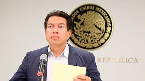 Mario Delgado le recordó a Fox que a partir del próximo lunes 5 de noviembre se terminarán las pensiones para expresidentes (Foto: @mario_delgado1)
