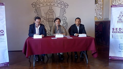 Zamora, La Piedad y Uruapan fueron los primeros municipios donde Nafin instaló su módulo móvil y atendieron alrededor de 4 mil personas (Foto: Cristian Ruiz)