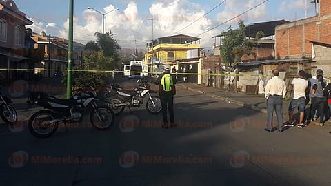 El presunto responsable huyó en una moto (Foto: RED 1113)