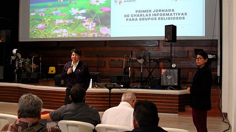 Charla Informativa para grupos religiosos (Foto: Cortesía)