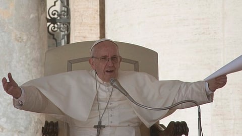 Le han llegado algunos regalos (Foto: @Pontifex_es)