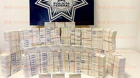 La mercancía fue entregada a las instancias competentes (Foto: RED 113)
