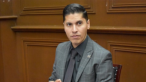 Cárcel para funcionarios que toquen "un peso" del erario público: Javier Paredes (Foto Cortesía)