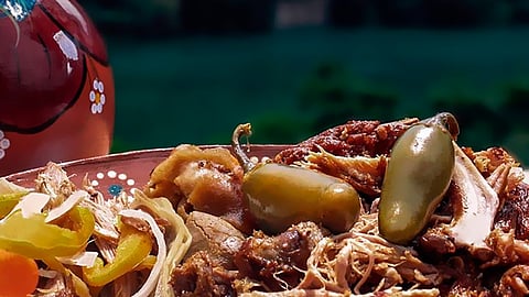 Calderón señaló que efectivamente, se trata de un platillo que es "una muestra gastronómica de nuestro mestizaje" (Foto: Cortesía)
