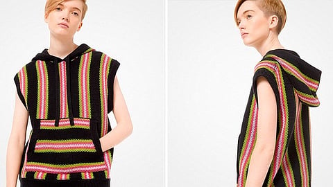 La marca señala que está hecha con fino algodón (Foto: michaelkors.com)
