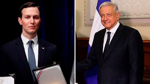 En la reunión también estuvieron presentes Marcelo Ebrard (Foto: @IvankaTrump/@LopezObrador_)
