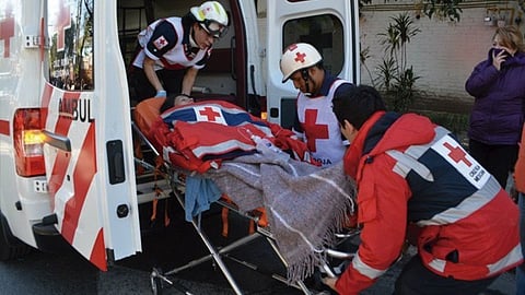 Suinaga Cárdenas confió en que la recolecta que comienza hoy y finaliza el 31 de mayo se reunirán 360 millones de pesos (Foto: @CruzRoja_MX)
