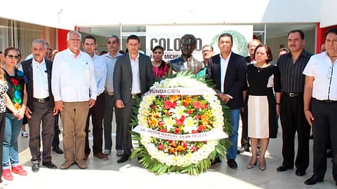 La Fundación Colosio filial Michoacán y el CDE del PRI conmemoró el XXV aniversario luctuoso de Luis Donaldo Colosio (Foto: Cortesía)
