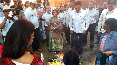 El gobernador Silvano Aureoles Conejo destacó que Michoacán es una referente natural, pero ha sufrido severos daños en todos los bosques (Foto: Cortesía)