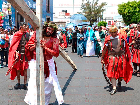 La pasión de interpretar a Cristo