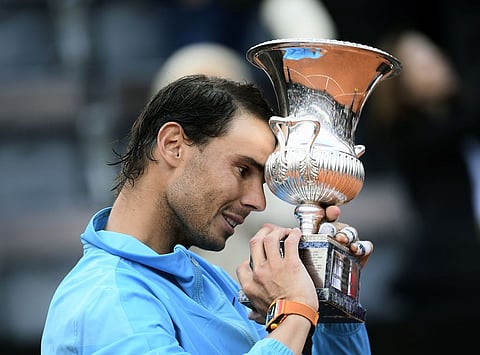 Nadal ganó su primer título en esta temporada de arcilla, demostrando que seguirá siendo el rey en esta superficie (Foto: Twitter)