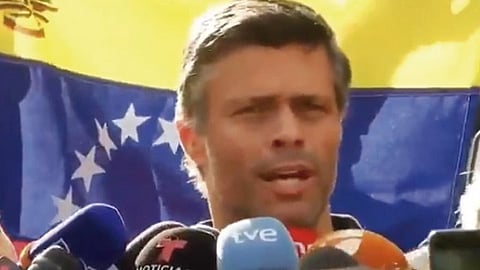 Además, agradeció el apoyo de varios gobiernos del mundo por reconocer a Guaidó (Foto: captura de video)