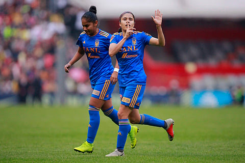 Las felinas silenciaron el Azteca con la primera derrota del América como local en esta temporada (Foto: Twitter)