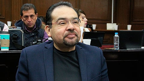 El diputado  presentó ante el Pleno Legislativo una iniciativa para reformar el Código Familiar del Estado con la intención de que los matrimonios homoparentales puedan registrar sin complicaciones legales a sus hijos
(Foto: Cortesía)