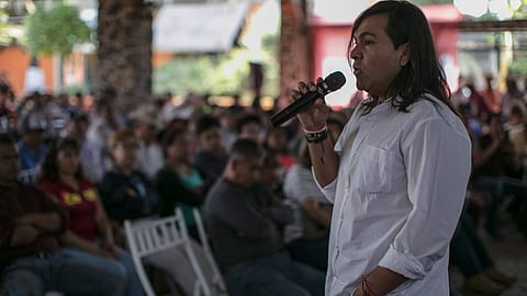 “Nadie tiene el derecho de negarle la participación a nadie en nuestro proyecto, porque morena no tiene dueño. Morena es de nuestros hijos, morena es una herramienta para transformar al país, no es un coto de poder para absolutamente nadie”(Foto: Cortesía)