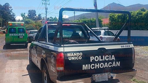 El lesionado fue auxiliado y canalizado rápidamente a un hospital para que recibiera atención médica (Foto: RED113)