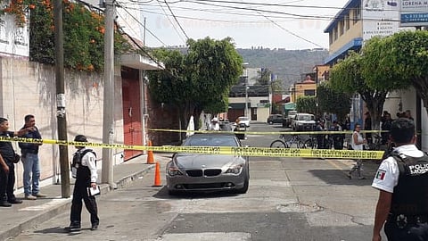 En el sitio quedaron tirados al menos dos casquillos percutidos de pistola (Foto: RED 113)