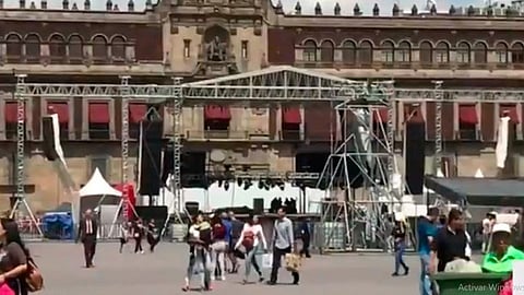 Se prevé la presencia de Margarita La Diosa de la Cumbia y la Banda de Sinfónica de Tlaxiaco  en el Zócalo (Foto: captura)