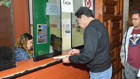 El módulo móvil de pago estará en Plaza La Huerta lo que resta de junio 2019 (Foto Twitter @mimorelia)