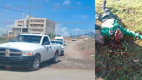Fue localizado por unos vecinos de la zona, está en calidad de desconocido
(Foto: RED 113)