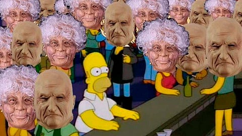 (Foto: @frikissimpsons)
