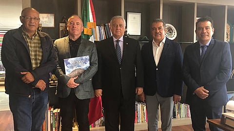 Acordaron trabajar a la par para desarrollar la infraestructura turística del municipio (Foto Cortesía)