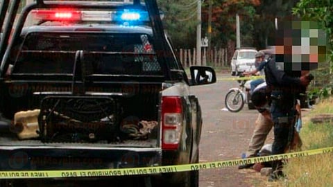 Fue identificado por sus deudos como Manuel Ismael
G., de 39 años de edad
(Foto: RED 113)