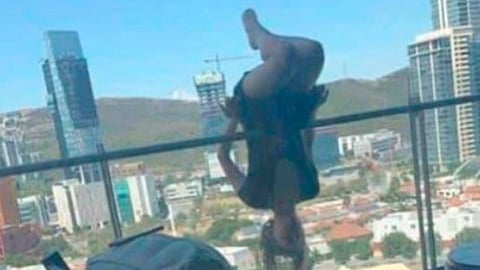 La joven cayó de una altura de 25 metros  (Foto: FB/Johnny Martinez)