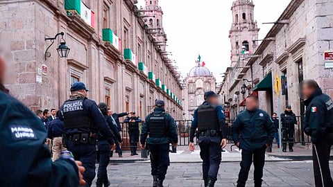 Listo dispositivo de seguridad para resguardar fiesta patrias
 (Foto: ssp.michoacan.gob.mx/)