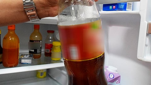 En países como Perú esta medida ya está vigente, y los envases de refresco, por ejemplo, muestran una advertencia de "Alto en Azúcar" 
(Foto: Secretaría de Salud de Michoacán)