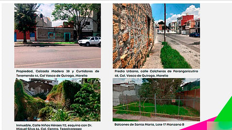 En total son 10 bienes los que se podrían desincorporar 
(Foto: captura de pantalla)