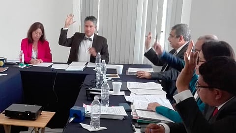 El que sí se aprobó fue el formato general para la declaración patrimonial (Foto: Sayra Casillas)