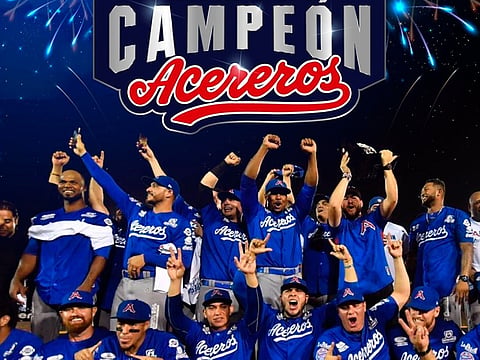 Los Acereros de Monclova, se coronan por primera vez campeones de la LMB