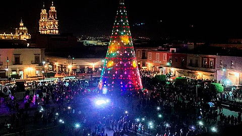 Se esperan turistas nacionales e internacionales en estas fechas decembrinas 
(Foto: Turismo Morelia Mx/@jblanmtz)