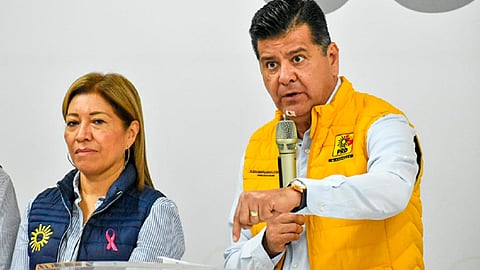 Juan Bernardo Corona Martínez, reiteró que no se incluye ni excluye para mantenerse en el cargo por un siguiente periodo estatutario (Foto: Cortesía)
