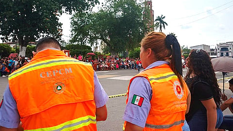 La finalidad fue de que las y los michoacanos participarán en el evento en calma y con seguridad (Foto Cortesía) 